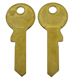 Toon details voor Silca Cilindersleutel brass voor Miller MCR03F Afbeelding van Silca Cilindersleutel brass voor Miller MCR03F