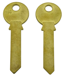 Toon details voor Silca Cilindersleutel brass voor Miller MCR10FF Afbeelding van Silca Cilindersleutel brass voor Miller MCR10FF