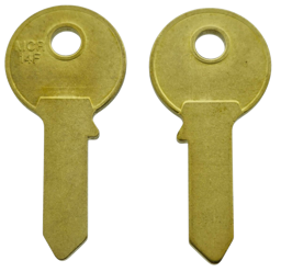 Toon details voor Silca Cilindersleutel brass voor Miller MCR14F Afbeelding van Silca Cilindersleutel brass voor Miller MCR14F