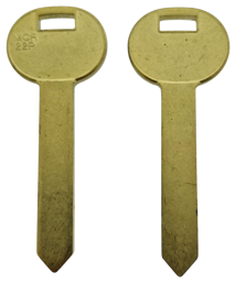 Toon details voor Silca Cilindersleutel brass voor Miller MCR22P Afbeelding van Silca Cilindersleutel brass voor Miller MCR22P