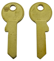 Toon details voor Silca Cilindersleutel brass voor Miller MCR23F Afbeelding van Silca Cilindersleutel brass voor Miller MCR23F