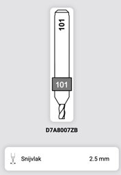Toon details voor Silca QCD frees 101 - D7A8007ZB Afbeelding van Silca QCD frees 101 - D7A8007ZB