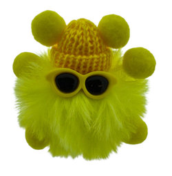 Toon details voor Sleutelhanger Cool Wollie geel (10 stuks) Afbeelding van Sleutelhanger Cool Wollie geel (10 stuks)