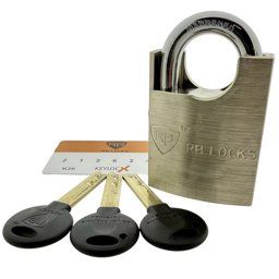 Toon details voor KeylocX K20 hangslot gehard staal G-serie 55mm Afbeelding van KeylocX K20 hangslot gehard staal G-serie 55mm