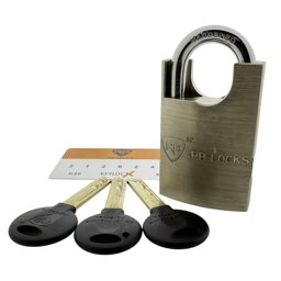 Toon details voor KeylocX K20 hangslot gehard staal G-serie 47mm Afbeelding van KeylocX K20 hangslot gehard staal G-serie 47mm