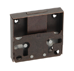 Toon details voor SISO meubelslot opleg 2110 (56x48mm) 30mm verbronsd zonder sleutel Afbeelding van SISO meubelslot opleg 2110 (56x48mm) 30mm verbronsd zonder sleutel
