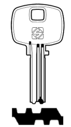 Toon details voor Silca Boringsleutel brass STS6 Afbeelding van Silca Boringsleutel brass STS6