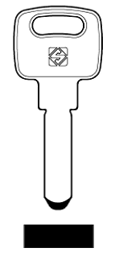 Toon details voor Silca Boringsleutel brass VGD1 Afbeelding van Silca Boringsleutel brass VGD1
