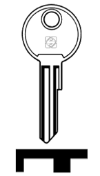 Toon details voor Silca Cilindersleutel staal LF7 Afbeelding van Silca Cilindersleutel staal LF7