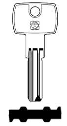 Toon details voor Silca Boringsleutel nikkel zilver DM159 Afbeelding van Silca Boringsleutel nikkel zilver DM159
