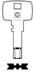 Toon details voor Silca Boringsleutel brass DM22TV5X Afbeelding van Silca Boringsleutel brass DM22TV5X