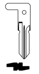 Toon details voor Silca Autosleutel losse baard staal VAC102T Afbeelding van Silca Autosleutel losse baard staal VAC102T