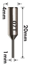 Toon details voor Silca Futura taster 07T - D953488ZR Afbeelding van Silca Futura taster 07T - D953488ZR