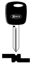 Toon details voor Silca Transpondersleutel brass FO38RTE zonder chip Afbeelding van Silca Transpondersleutel brass FO38RTE zonder chip