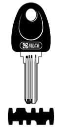 Toon details voor Silca Banensleutel nikkel LH14P Afbeelding van Silca Banensleutel nikkel LH14P
