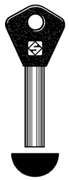 Toon details voor Silca Banensleutel brass AY2P Afbeelding van Silca Banensleutel brass AY2P