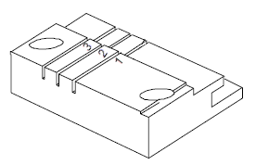 Toon details voor Silca FIXED JAW Matrix D910490ZR Afbeelding van Silca FIXED JAW Matrix D910490ZR