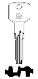 Toon details voor Silca Boringsleutel brass CS62 Afbeelding van Silca Boringsleutel brass CS62