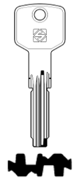 Toon details voor Silca Boringsleutel brass CS115 Afbeelding van Silca Boringsleutel brass CS115