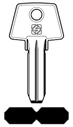 Toon details voor Silca Boringsleutel brass AGA7 Afbeelding van Silca Boringsleutel brass AGA7