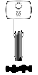 Toon details voor Silca Boringsleutel brass CB97 Afbeelding van Silca Boringsleutel brass CB97