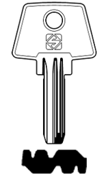 Toon details voor Silca Boringsleutel brass AGA29 Afbeelding van Silca Boringsleutel brass AGA29
