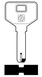 Toon details voor Silca Boringsleutel brass EZ6 Afbeelding van Silca Boringsleutel brass EZ6
