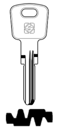 Toon details voor Silca Boringsleutel brass OC6 Afbeelding van Silca Boringsleutel brass OC6