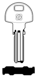 Toon details voor Silca Boringsleutel brass PIC2 Afbeelding van Silca Boringsleutel brass PIC2