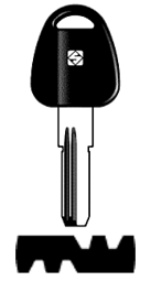 Toon details voor Silca Boringsleutel brass PT5RP Afbeelding van Silca Boringsleutel brass PT5RP