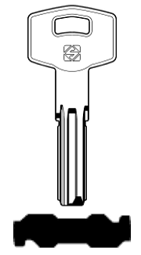 Toon details voor Silca Boringsleutel brass STS9 Afbeelding van Silca Boringsleutel brass STS9