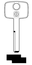 Toon details voor Silca Boringsleutel brass YM27 Afbeelding van Silca Boringsleutel brass YM27