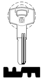 Toon details voor Silca Boringsleutel brass FAC32 Afbeelding van Silca Boringsleutel brass FAC32