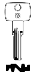 Toon details voor Silca Boringsleutel brass GVY1R Afbeelding van Silca Boringsleutel brass GVY1R