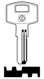 Toon details voor Silca Boringsleutel brass FVR3 Afbeelding van Silca Boringsleutel brass FVR3