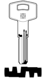 Toon details voor Silca Boringsleutel brass STS13 Afbeelding van Silca Boringsleutel brass STS13