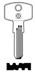 Toon details voor Silca Boringsleutel brass TE16 Afbeelding van Silca Boringsleutel brass TE16