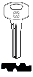 Toon details voor Silca Boringsleutel brass YA104R Afbeelding van Silca Boringsleutel brass YA104R