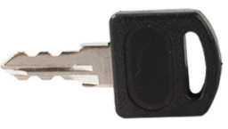 Toon details voor SISO Masterkey cilindersleutel  M04 systeem zwart Afbeelding van SISO Masterkey cilindersleutel  M04 systeem zwart