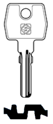 Toon details voor Silca Boringsleutel brass ZOL1 Afbeelding van Silca Boringsleutel brass ZOL1