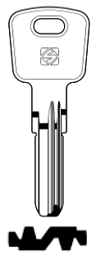 Toon details voor Silca Boringsleutel brass OC4 Afbeelding van Silca Boringsleutel brass OC4