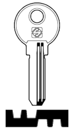 Toon details voor Silca Boringsleutel brass FAC31 Afbeelding van Silca Boringsleutel brass FAC31