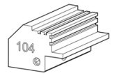 Toon details voor Silca Futura adapter 104 - D752826ZB Afbeelding van Silca Futura adapter 104 - D752826ZB