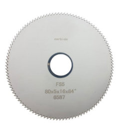 Toon details voor Cilinderfrees WIDIA 80x5x16 84 FS5 Afbeelding van Cilinderfrees WIDIA 80x5x16 84 FS5