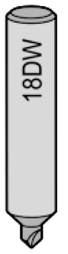 Toon details voor Silca Futura frees 18DW - D748741ZB Afbeelding van Silca Futura frees 18DW - D748741ZB