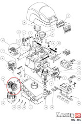 Toon details voor Silca ventilator Marker 2000  D912129ZR Afbeelding van Silca ventilator Marker 2000  D912129ZR