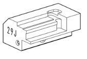 Toon details voor Silca Futura adapter 29J - D744315ZB Afbeelding van Silca Futura adapter 29J - D744315ZB