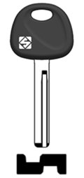 Toon details voor Silca Autosleutel brass HYN17RCP Afbeelding van Silca Autosleutel brass HYN17RCP