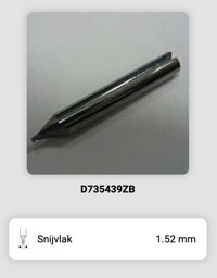 Toon details voor Silca frees W148 D735439ZB Afbeelding van Silca frees W148 D735439ZB