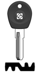 Toon details voor Silca Boringsleutel brass FVR5RP Afbeelding van Silca Boringsleutel brass FVR5RP